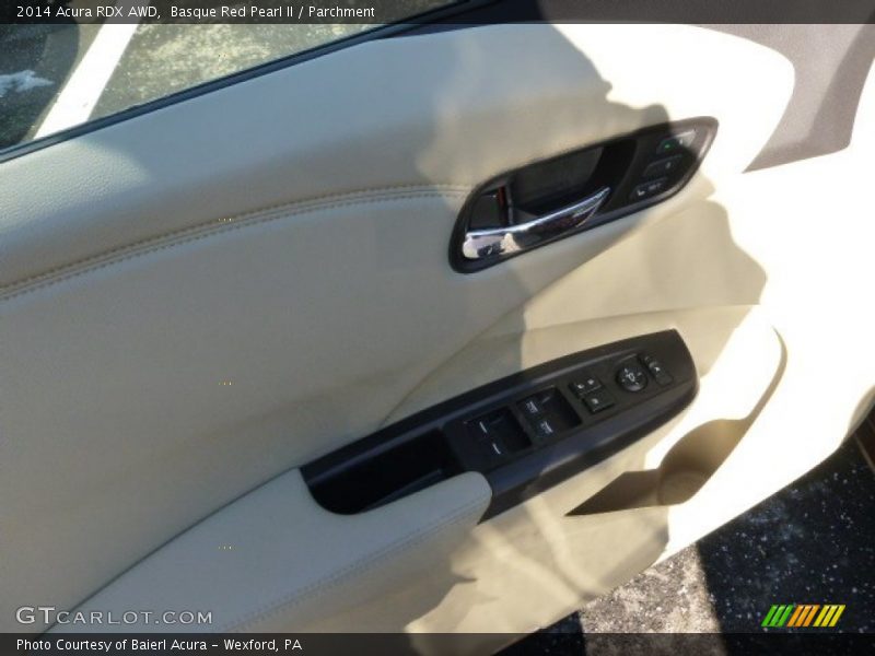 Basque Red Pearl II / Parchment 2014 Acura RDX AWD