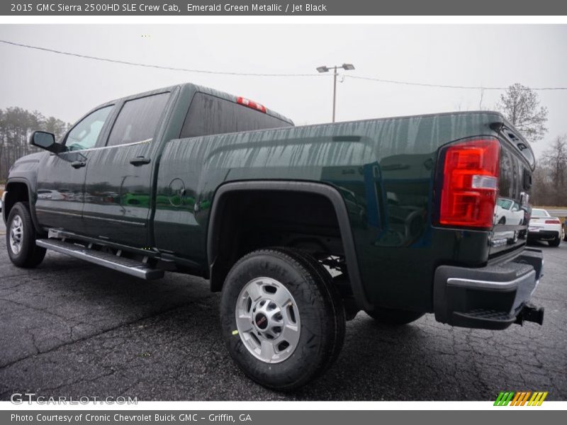  2015 Sierra 2500HD SLE Crew Cab Emerald Green Metallic