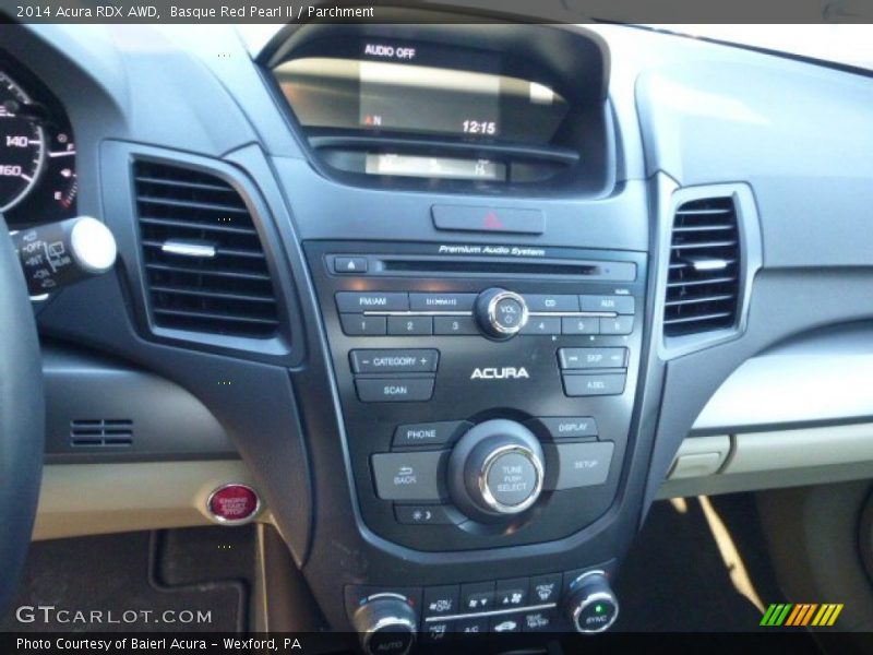Basque Red Pearl II / Parchment 2014 Acura RDX AWD