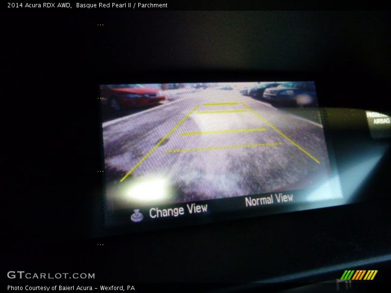 Basque Red Pearl II / Parchment 2014 Acura RDX AWD