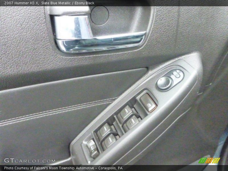 Slate Blue Metallic / Ebony Black 2007 Hummer H3 X