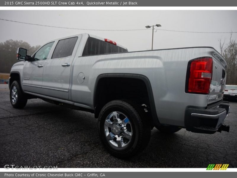  2015 Sierra 2500HD SLT Crew Cab 4x4 Quicksilver Metallic