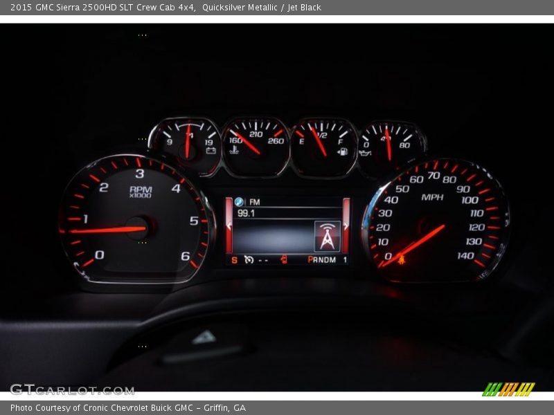  2015 Sierra 2500HD SLT Crew Cab 4x4 SLT Crew Cab 4x4 Gauges