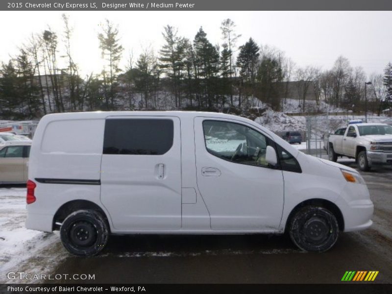 Designer White / Medium Pewter 2015 Chevrolet City Express LS