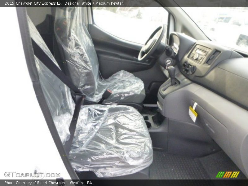 Designer White / Medium Pewter 2015 Chevrolet City Express LS