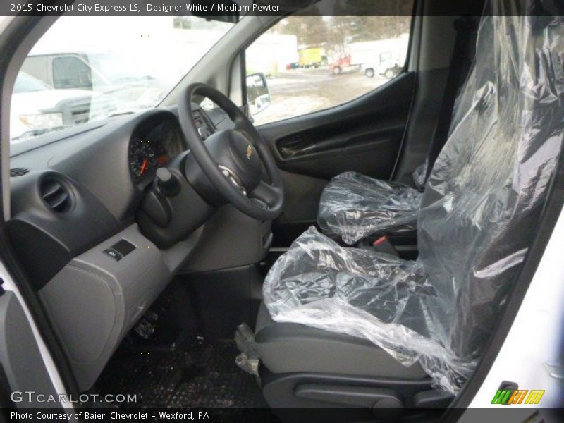 Designer White / Medium Pewter 2015 Chevrolet City Express LS
