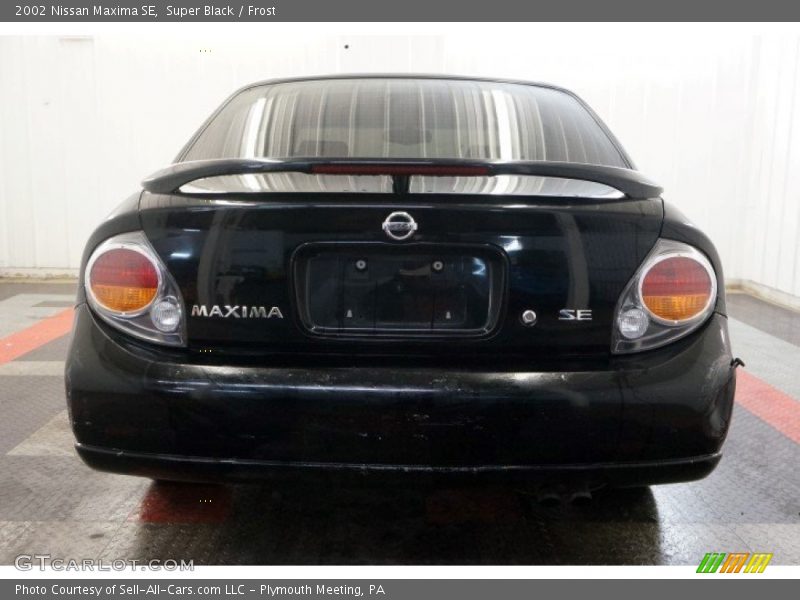 Super Black / Frost 2002 Nissan Maxima SE