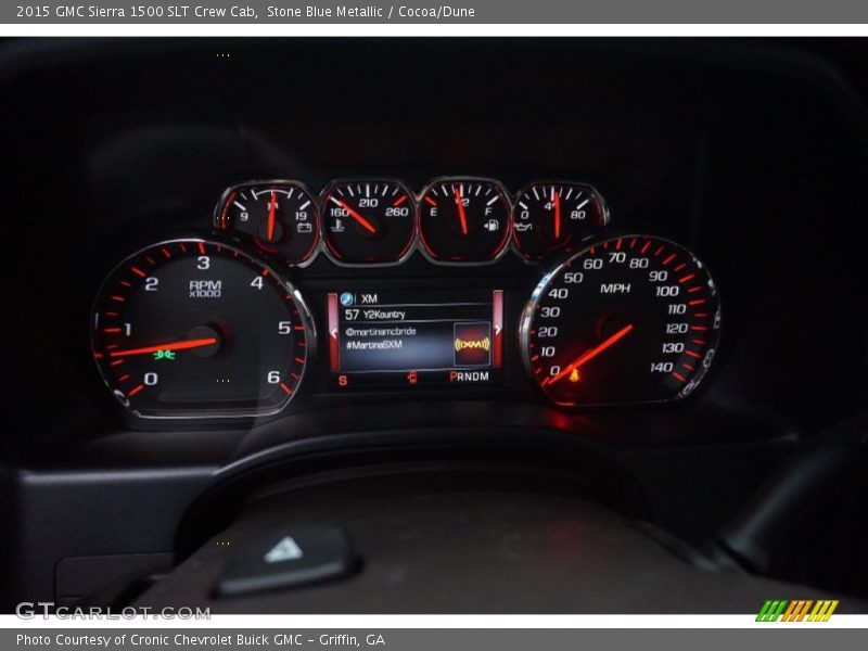  2015 Sierra 1500 SLT Crew Cab SLT Crew Cab Gauges