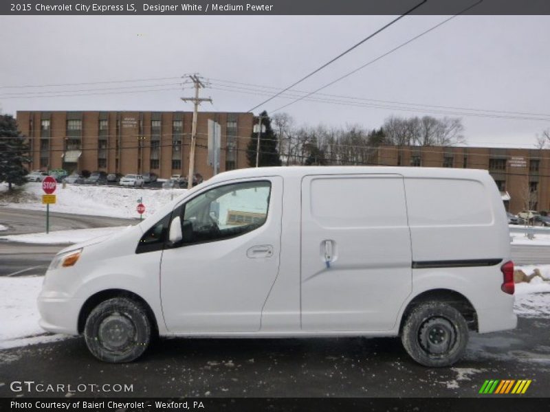 Designer White / Medium Pewter 2015 Chevrolet City Express LS
