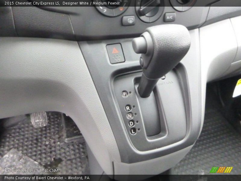 Designer White / Medium Pewter 2015 Chevrolet City Express LS