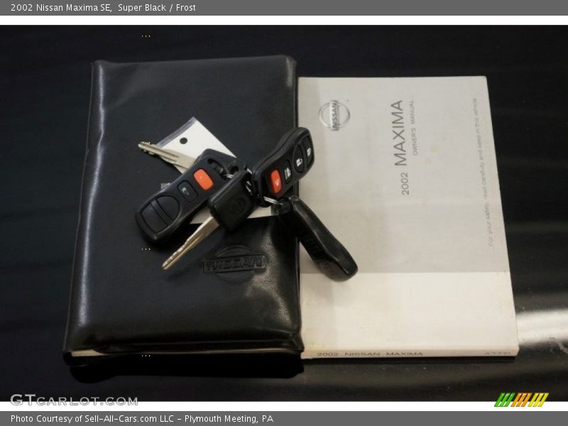 Super Black / Frost 2002 Nissan Maxima SE
