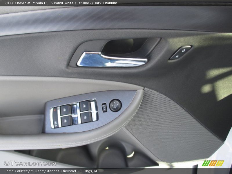 Summit White / Jet Black/Dark Titanium 2014 Chevrolet Impala LS