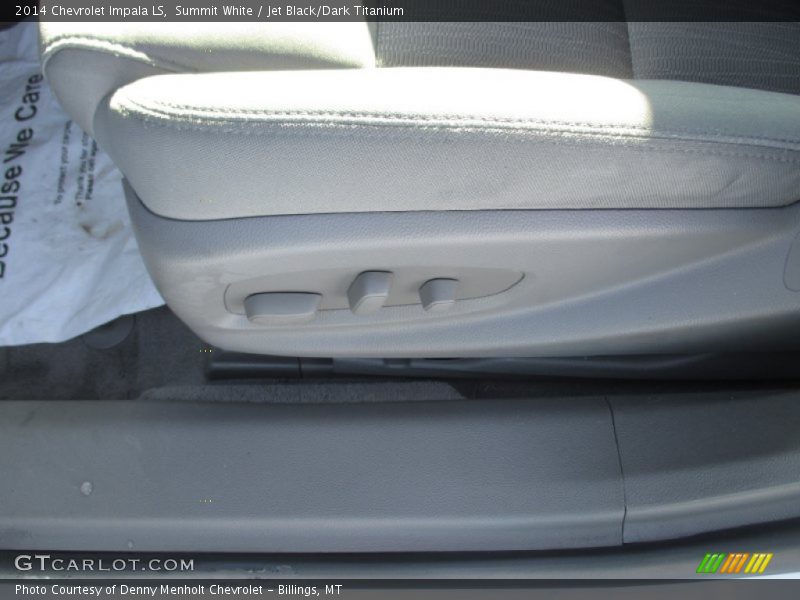 Summit White / Jet Black/Dark Titanium 2014 Chevrolet Impala LS