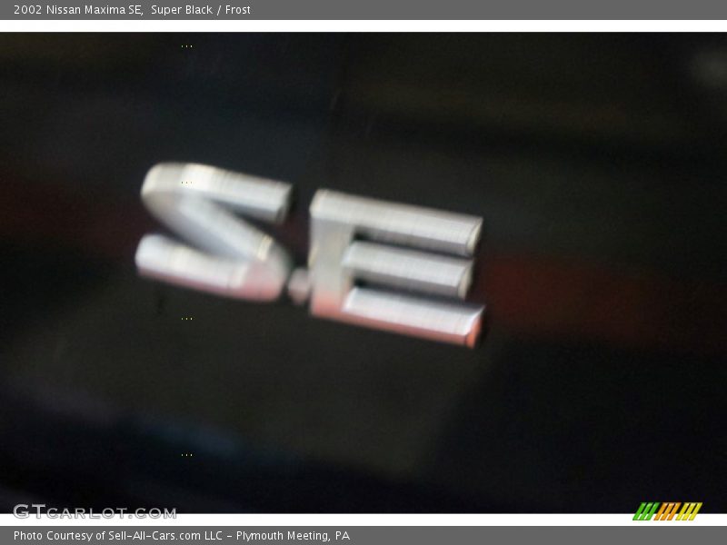 Super Black / Frost 2002 Nissan Maxima SE