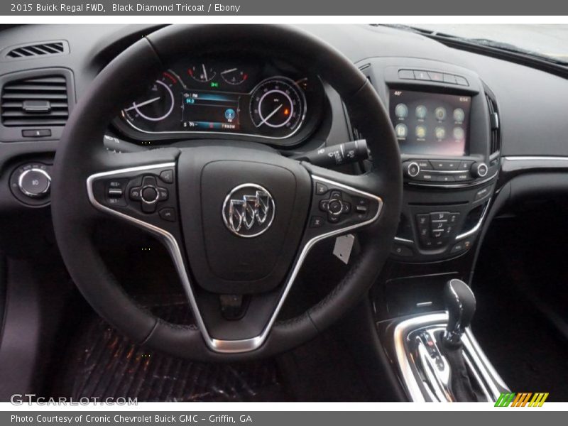 Black Diamond Tricoat / Ebony 2015 Buick Regal FWD
