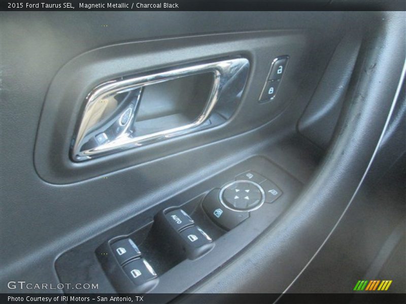 Magnetic Metallic / Charcoal Black 2015 Ford Taurus SEL
