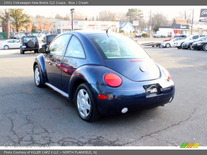 Blue / Cream 2001 Volkswagen New Beetle GLS Coupe