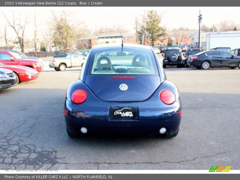Blue / Cream 2001 Volkswagen New Beetle GLS Coupe