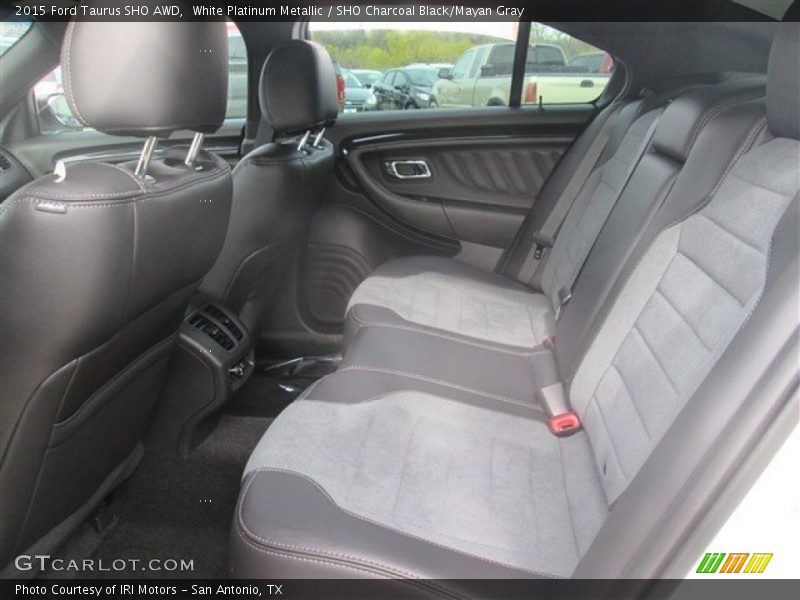 Rear Seat of 2015 Taurus SHO AWD