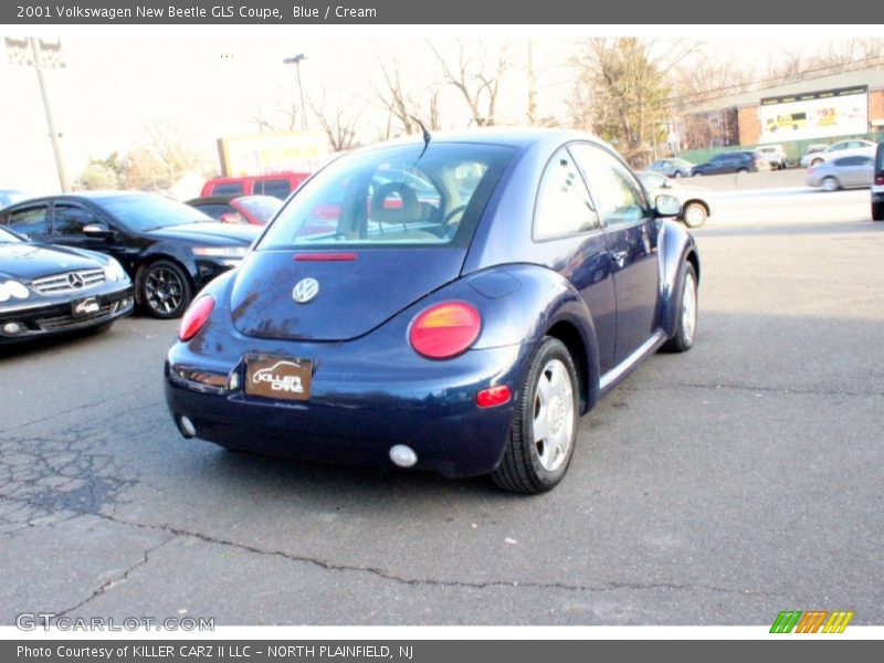 Blue / Cream 2001 Volkswagen New Beetle GLS Coupe