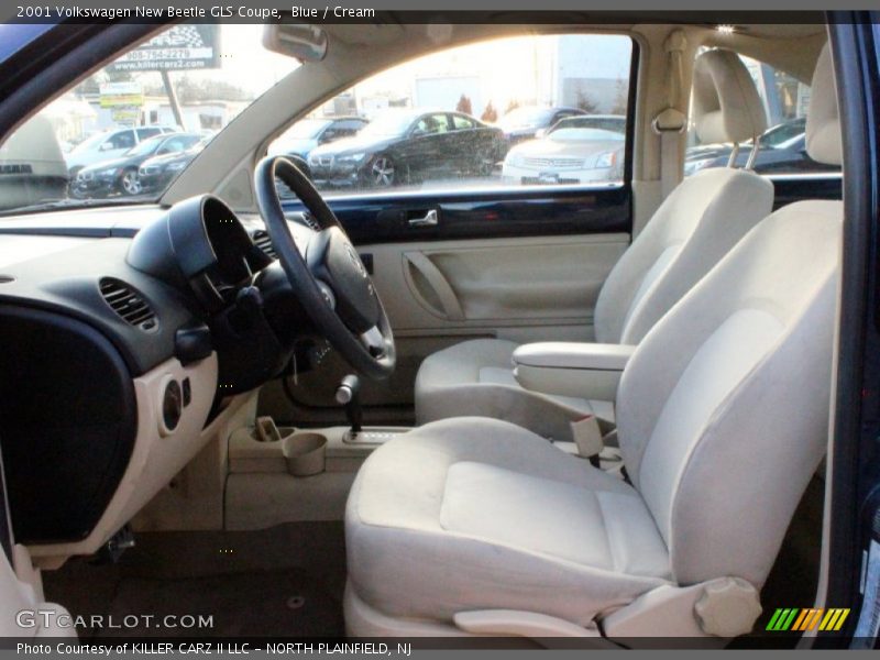 Blue / Cream 2001 Volkswagen New Beetle GLS Coupe