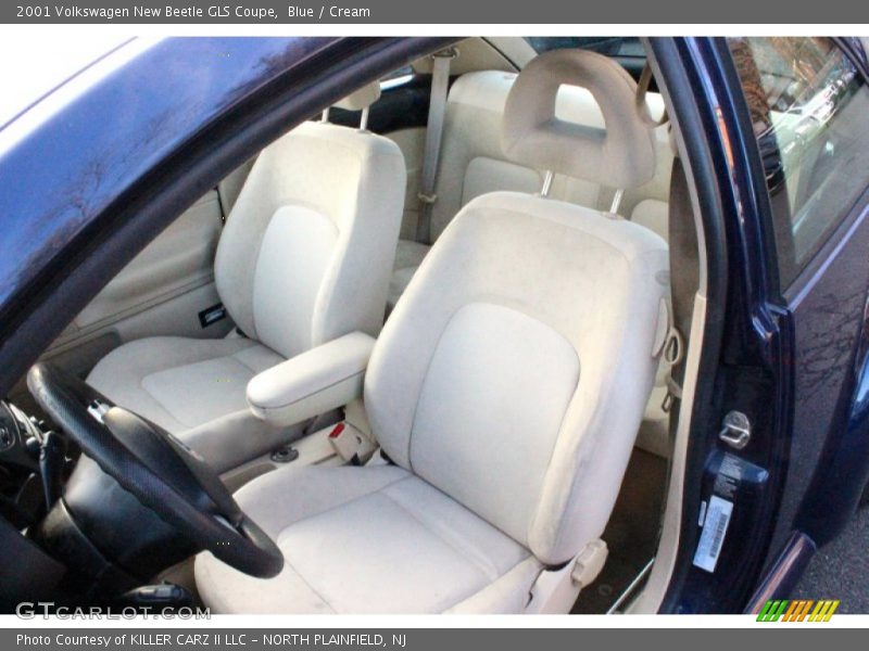 Blue / Cream 2001 Volkswagen New Beetle GLS Coupe
