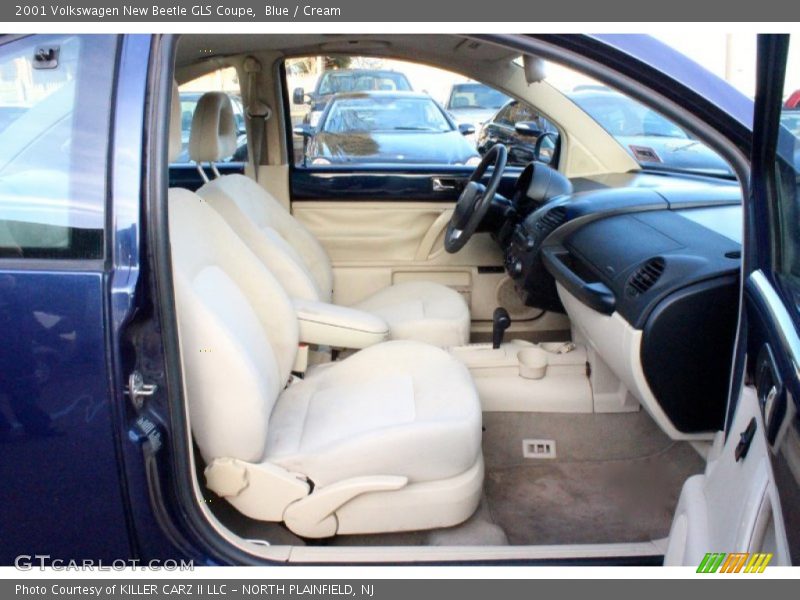 Blue / Cream 2001 Volkswagen New Beetle GLS Coupe