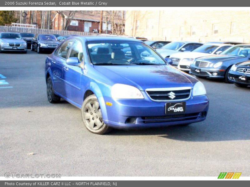 Cobalt Blue Metallic / Grey 2006 Suzuki Forenza Sedan