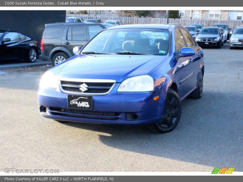 Cobalt Blue Metallic / Grey 2006 Suzuki Forenza Sedan