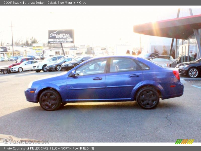 Cobalt Blue Metallic / Grey 2006 Suzuki Forenza Sedan