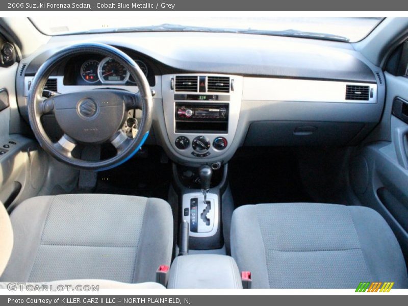 Cobalt Blue Metallic / Grey 2006 Suzuki Forenza Sedan