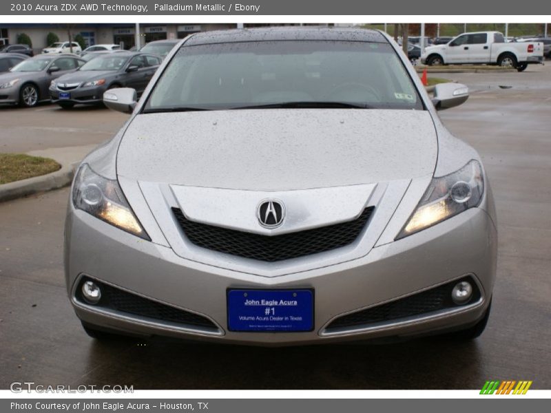 Palladium Metallic / Ebony 2010 Acura ZDX AWD Technology