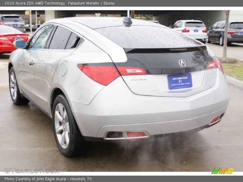 Palladium Metallic / Ebony 2010 Acura ZDX AWD Technology