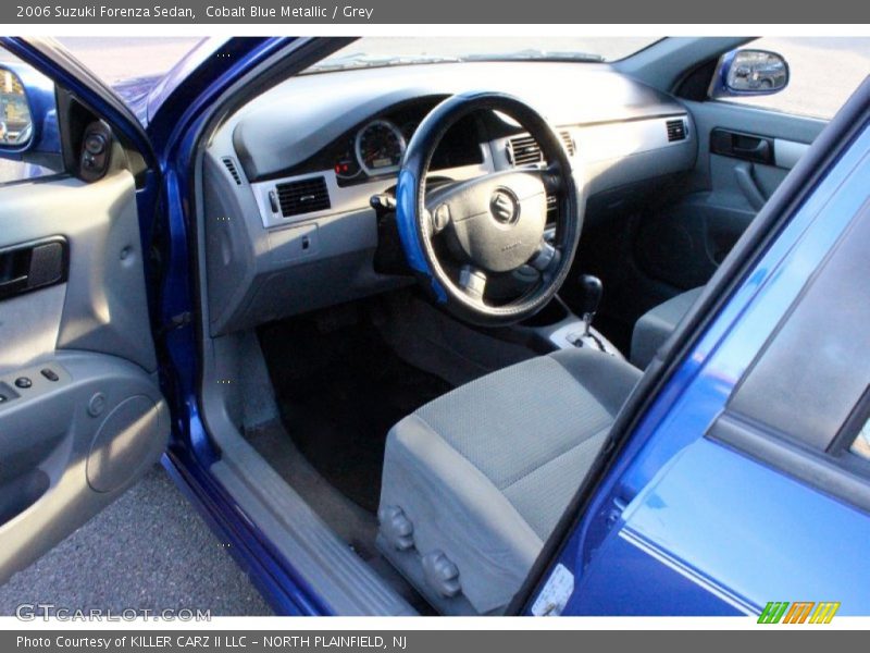 Cobalt Blue Metallic / Grey 2006 Suzuki Forenza Sedan