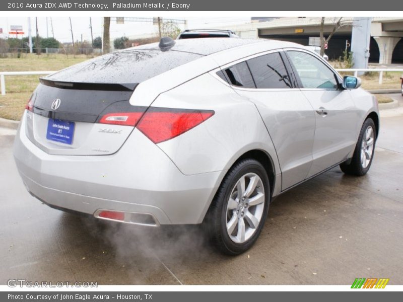Palladium Metallic / Ebony 2010 Acura ZDX AWD Technology