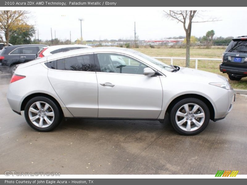 Palladium Metallic / Ebony 2010 Acura ZDX AWD Technology