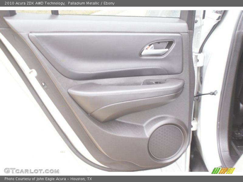 Palladium Metallic / Ebony 2010 Acura ZDX AWD Technology