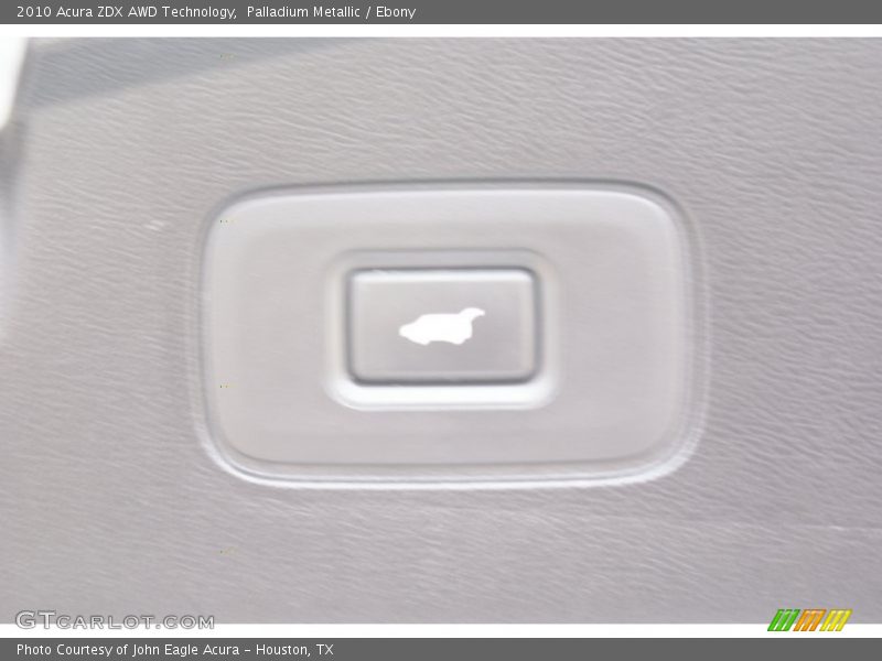 Palladium Metallic / Ebony 2010 Acura ZDX AWD Technology