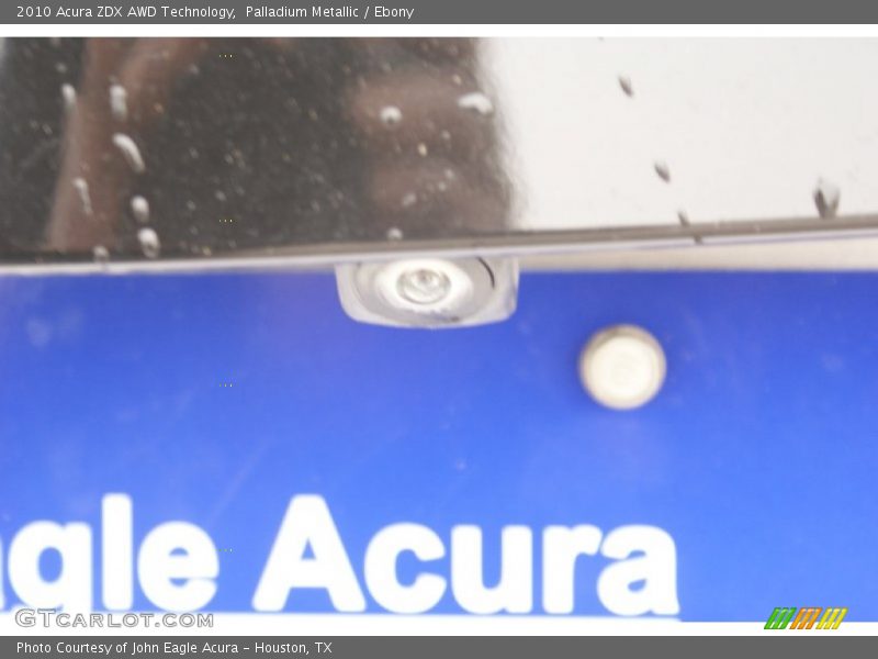 Palladium Metallic / Ebony 2010 Acura ZDX AWD Technology