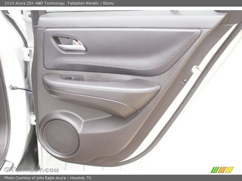 Palladium Metallic / Ebony 2010 Acura ZDX AWD Technology