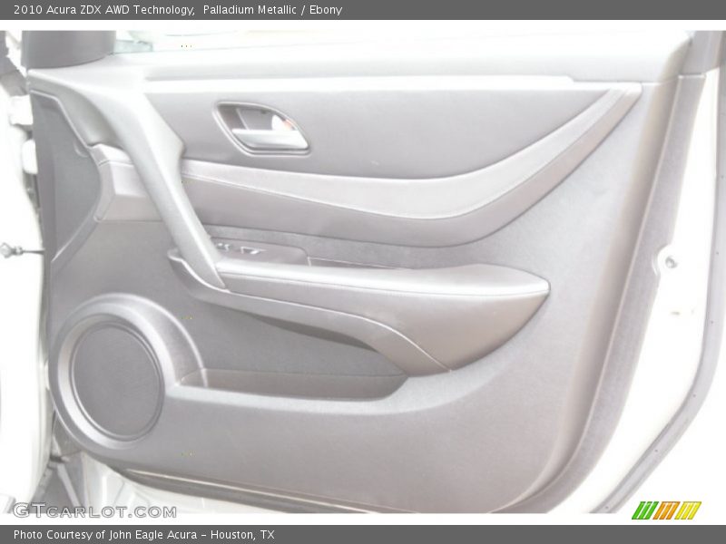 Palladium Metallic / Ebony 2010 Acura ZDX AWD Technology