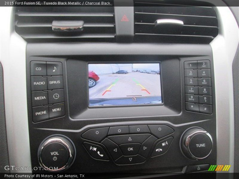 Tuxedo Black Metallic / Charcoal Black 2015 Ford Fusion SE