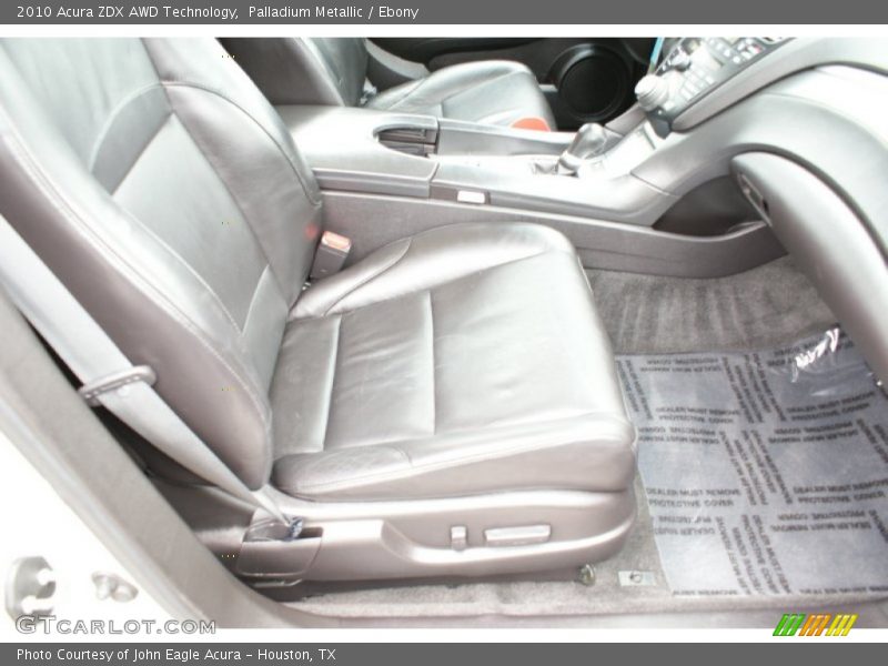 Palladium Metallic / Ebony 2010 Acura ZDX AWD Technology