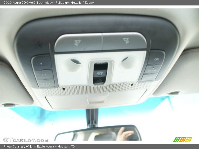 Palladium Metallic / Ebony 2010 Acura ZDX AWD Technology