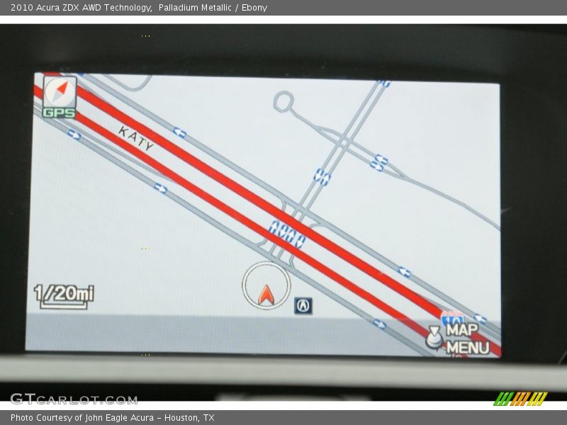 Palladium Metallic / Ebony 2010 Acura ZDX AWD Technology