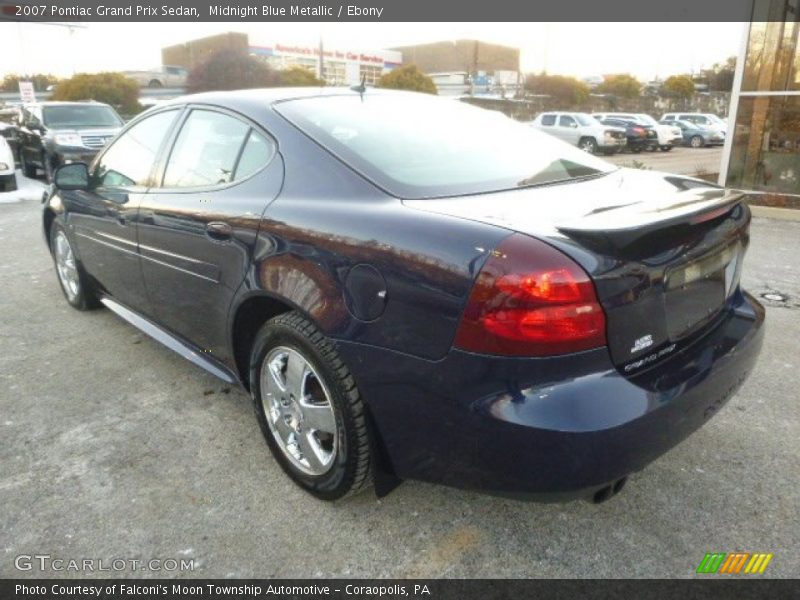 Midnight Blue Metallic / Ebony 2007 Pontiac Grand Prix Sedan