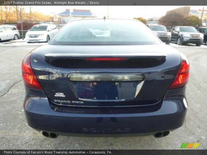 Midnight Blue Metallic / Ebony 2007 Pontiac Grand Prix Sedan