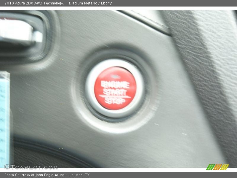 Palladium Metallic / Ebony 2010 Acura ZDX AWD Technology