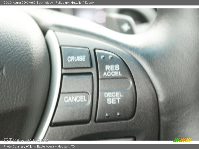Palladium Metallic / Ebony 2010 Acura ZDX AWD Technology