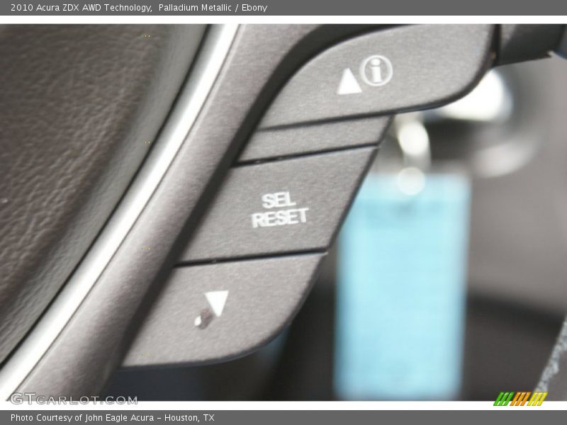Palladium Metallic / Ebony 2010 Acura ZDX AWD Technology